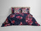 Heckett & Lane Esteban Dekbedovertrek - Tweepersoons - 200x200/220cm - Katoen Satijn dekbedovertrek - Colonial Blue