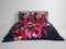 Heckett & Lane Esteban Dekbedovertrek - Tweepersoons - 200x200/220cm - Katoen Satijn dekbedovertrek - Colonial Blue
