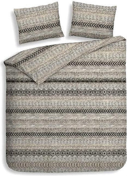 Heckett & Lane Ethan - Dekbedovertrek - Eenpersoons - 140x200/220 cm - Natural