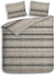 Heckett & Lane Ethan - Dekbedovertrek - Eenpersoons - 140x200/220 cm - Natural