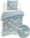 Heckett & Lane Flanel dekbedovertrek Blog (Frost Blue) - 140x200/220 cm