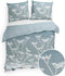 Heckett & Lane Flanel dekbedovertrek Blog (Frost Blue) - 140x200/220 cm