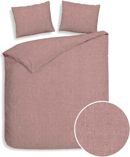 Heckett & Lane Flanel dekbedovertrek Franela (Shady Pink)-260x200/220 cm