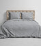 Heckett & Lane Franela - Flanel - Dekbedovertrek - Tweepersoons - 200x200/220 cm - Dark Grey