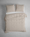 Heckett & Lane Franela - Flanel - Dekbedovertrek - Tweepersoons - 200x200/220 cm - Sand