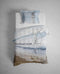 Heckett & Lane Fraya - Dekbedovertrek - Tweepersoons - 200x200/220 cm - Blauw