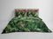 Heckett & Lane Frey Dekbedovertrek - Lits Jumeaux - 240x200/220cm - Katoen Satijn dekbedovertrek - Green