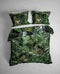 Heckett & Lane Frey Dekbedovertrek - Tweepersoons - 200x200/220cm - Katoen Satijn dekbedovertrek - Green