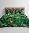 Heckett & Lane Frey Dekbedovertrek - Tweepersoons - 200x200/220cm - Katoen Satijn dekbedovertrek - Green