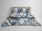Heckett & Lane Gustavo Dekbedovertrek - Tweepersoons - 200x200/220cm - Katoen Satijn dekbedovertrek - Grey