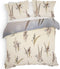 Heckett & Lane Hamilton Dekbedovertrek - Lits Jumeaux - 240x200/220cm - Katoen Satijn dekbedovertrek - Off White