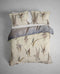 Heckett & Lane Hamilton Dekbedovertrek - Lits Jumeaux - 240x200/220cm - Katoen Satijn dekbedovertrek - Off White