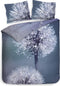 Heckett & Lane Hannia Dekbedovertrek - Tweepersoons - 200x200/220 cm - Katoen Satijn - Blue