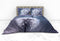 Heckett & Lane Hannia Dekbedovertrek - Tweepersoons - 200x200/220 cm - Katoen Satijn - Blue
