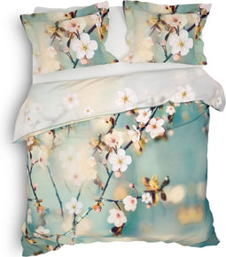 Heckett & Lane Heckett&Lane dekbedovertrek Bains groen-220 x 140