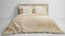 Heckett & Lane Inaya - Dekbedovertrek - Lits-jumeaux - 240x200/220 cm + 2 kussenslopen 60x70 cm - Cane Beige