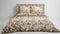 Heckett & Lane Isabelle - Flanel - Dekbedovertrek - Litsjumeaux - 240x200/220 cm - Taupe
