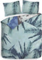 Heckett & Lane Jaron - Dekbedovertrek - Tweepersoons - 200x200/220 cm - Blauw
