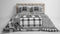Heckett & Lane Jenna - Dekbedovertrek - Tweepersoons - 200x200/220 cm - Black/White