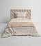 Heckett & Lane Linna Dekbedovertrek - Eenpersoons - 140x200/220 cm - Brick Red