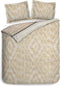 Heckett & Lane Linna Dekbedovertrek - Lits-jumeaux - 260x200/220 cm - Brick Red