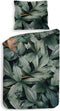 Heckett & Lane Lionel - Dekbedovertrek - Eenpersoons - 140x200/220 cm - Groen