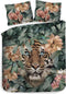 Heckett & Lane Lionel Dekbedovertrek - Tweepersoons - 200x200/220 cm - Forest Green