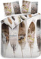 Heckett & Lane Loza Dekbedovertrek - Eenpersoons - 140x200/220 cm - Root Brown