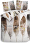 Heckett & Lane Loza Dekbedovertrek - Litsjumeaux - 240x200/220 cm - Root Brown
