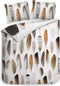 Heckett & Lane Loza Dekbedovertrek - Litsjumeaux - 240x200/220 cm - Root Brown