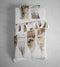 Heckett & Lane Loza Dekbedovertrek - Litsjumeaux - 240x200/220 cm - Root Brown