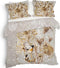 Heckett & Lane Malthe Dekbedovertrek - Lits-jumeaux - 240x200/220 cm - Taupe Grey