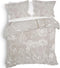 Heckett & Lane Malthe Dekbedovertrek - Lits-jumeaux - 240x200/220 cm - Taupe Grey
