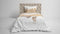 Heckett & Lane Mayer - Dekbedovertrek - Eenpersoons - 140x200/220 cm - Sunset Beige
