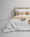 Heckett & Lane Mayer - Dekbedovertrek - Tweepersoons - 200x200/220 cm - Sunset Beige
