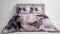 Heckett & Lane Milou - Dekbedovertrek - Tweepersoons - 200x200/220 cm - Sheer Purple