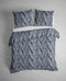 Heckett & Lane Murphy Dekbedovertrek - Flanel - Tweepersoons - 200x200/220 cm - Dark Grey