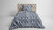 Heckett & Lane Murphy - Flanel - Dekbedovertrek - Eenpersoons - 140x200/220 cm - Dark Grey
