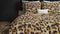 Heckett & Lane Nora - Flanel - Dekbedovertrek - Eenpersoons - 140x200/220 cm + 1 kussensloop 60x70 cm - Golden Brown