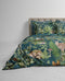 Heckett & Lane Quinten Dekbedovertrek - Lits-jumeaux - 260x200/220 cm - Dark Green