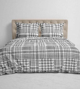 Heckett & Lane Rex - Dekbedovertrek - Lits-jumeaux - 240x200/220 cm - Black
