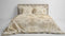 Heckett & Lane Rishi - Dekbedovertrek - Lits-jumeaux - 260x200/220 cm + 2 kussenslopen 60x70 cm - Skin Beige