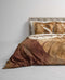 Heckett & Lane Roca Dekbedovertrek - Lits-jumeaux - 240x200/220 cm - Rustic Brown