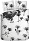 Heckett & Lane Rosati - Dekbedovertrek - Eenpersoons - 140x200/220 cm - Black/White