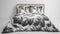 Heckett & Lane Rosati - Dekbedovertrek - Tweepersoons - 200x200/220 cm - Black/White