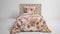 Heckett & Lane Rosie - Dekbedovertrek - Eenpersoons - 140x200/220 cm - Prism Pink