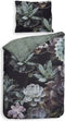 Heckett & Lane Scott Dekbedovertrek - Twill - Eenpersoons - 140x200/220 cm - Dark Green