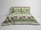 Heckett & Lane Tobias Dekbedovertrek - Flanel - Lits-jumeaux - 240x200/220 cm - Fern Green