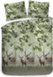 Heckett & Lane Tobias Dekbedovertrek - Flanel - Lits-jumeaux - 240x200/220 cm - Fern Green