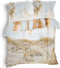 Heckett & Lane Ubon - Dekbedovertrek - Eenpersoons - 140x200/220 cm + 1 kussensloop 60x70 cm - Cloud Sand